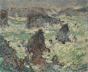 Claude Monet Tempete sur les Cotes de Belle Germany oil painting artist